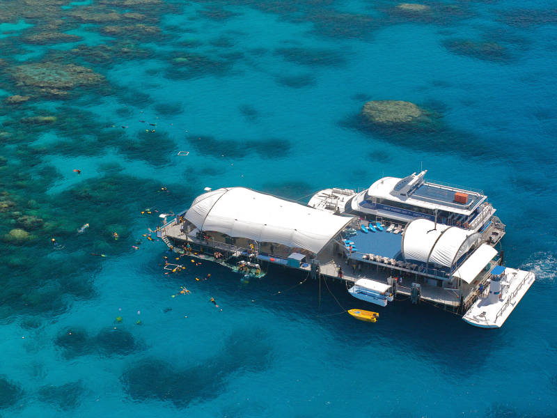 The Outer Barrier Reef tour with Great Adventures