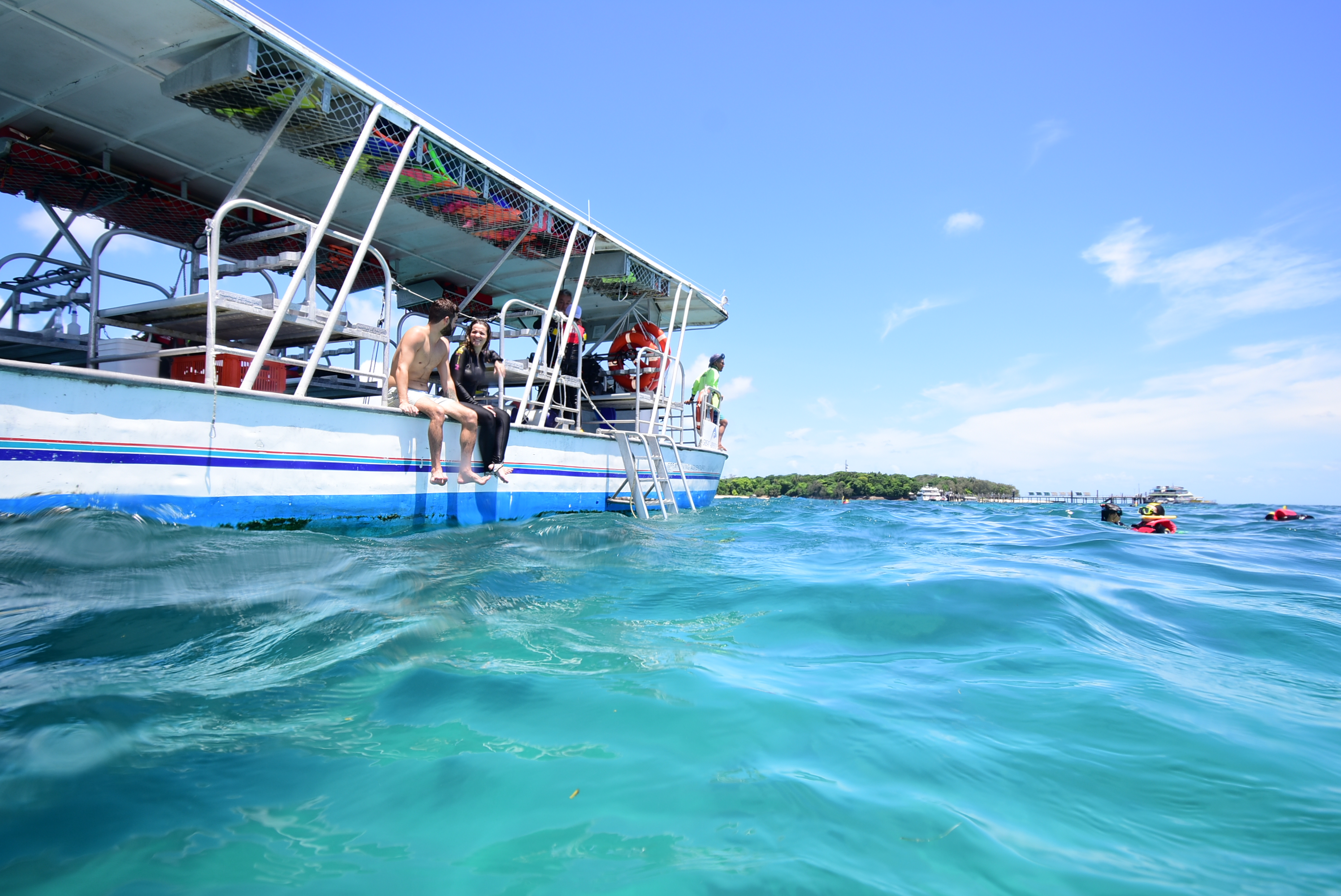Boat Snorkel Tour at Green Island