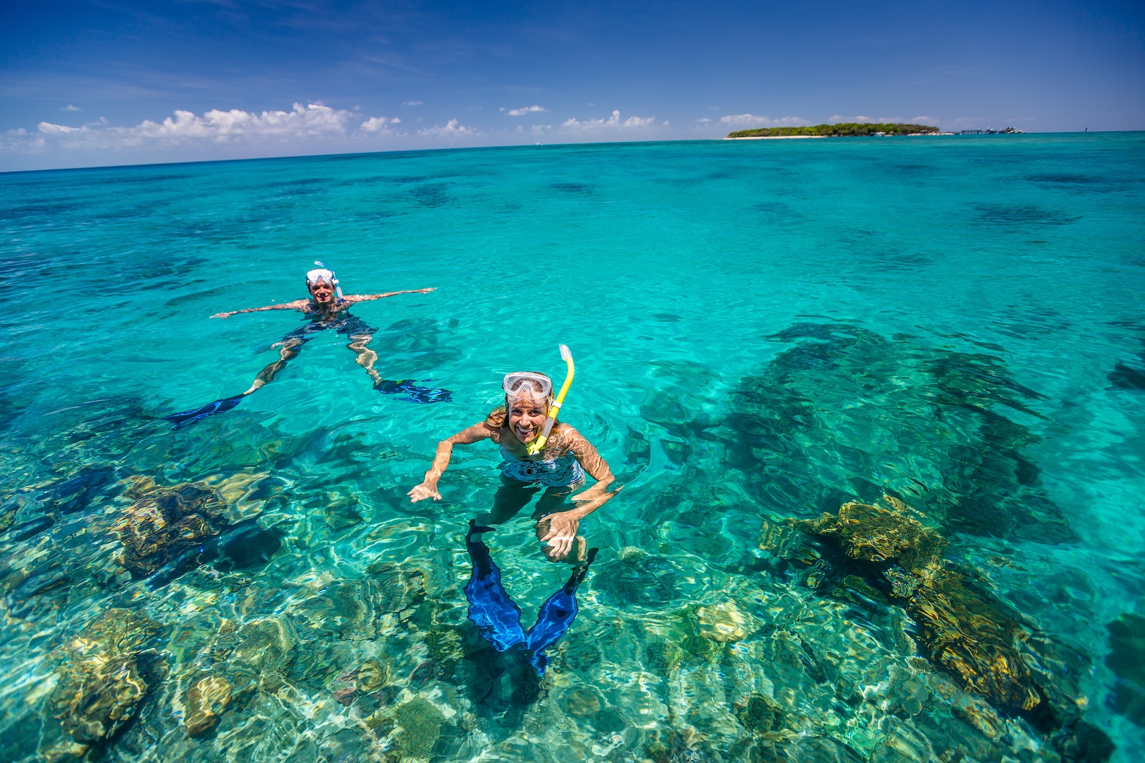 Snorkelling at Green Island