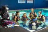 Heated Dive Training Pool