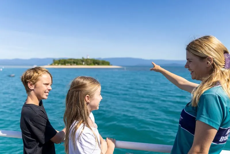 Glass bottom boat tour